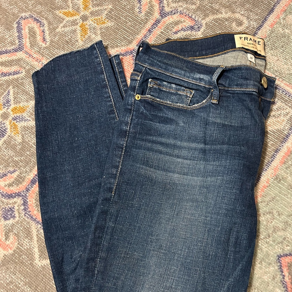 FRAME le skinny de Jeanne crop